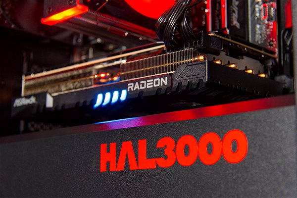 Gaming PC HAL3000 Online Gamer Pro (R5 9600X, RX 7800 XT) ...