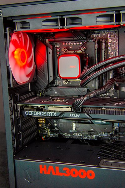 Gaming PC HAL3000 Alpha Gamer Super (R7 9800X3D, RTX 4070 Ti Super) ...