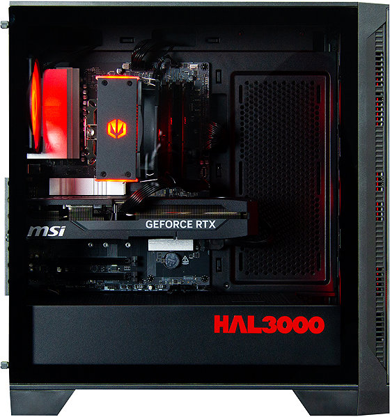 Gaming PC HAL3000 Online Gamer (R5 7600, RTX 5070) ...