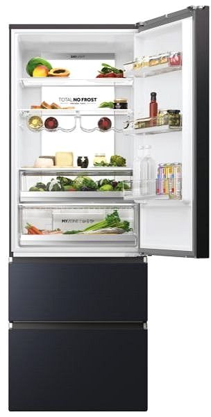 American Refrigerator HAIER HTW7720ENMB Lifestyle