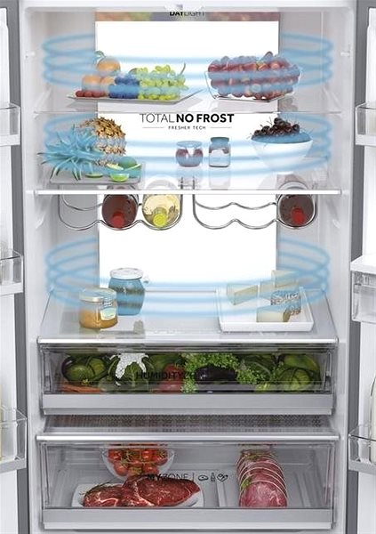 American Refrigerator HAIER HFW7720ENMB Lifestyle