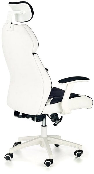 Office Chair HALMAR Chrono, black/white ...