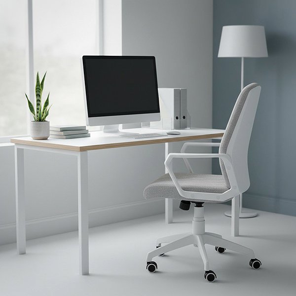 HALMAR Spin 2 office chair, grey.