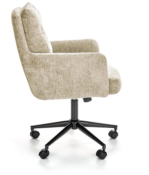 Office Armchair HALMAR Flores, beige ...