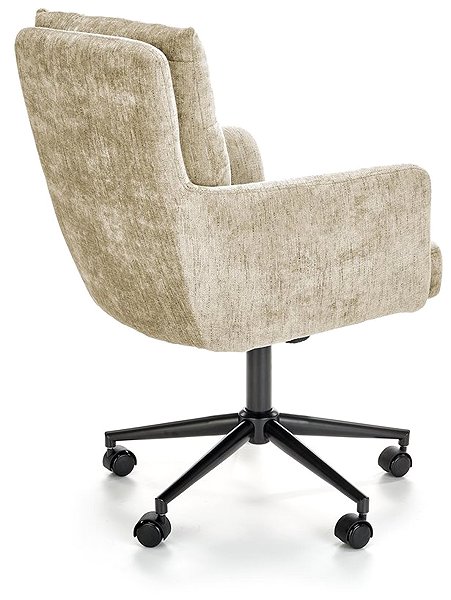 Office Armchair HALMAR Flores, beige ...