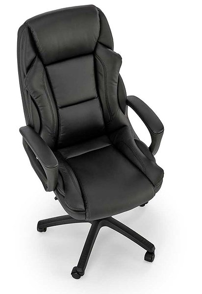 Office Armchair HALMAR Gordo, black ...