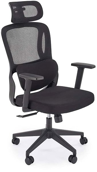 Office Chair HALMAR Faber, black ...
