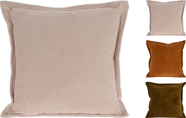 Vankúš H&L Dekoračný vankúš Menčester 45 × 45 cm zeleno-hnedý ...