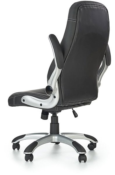 Halmar Saturn office chair, black / white.