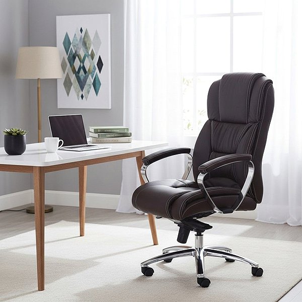 Halmar Foster office chair, dark brown.