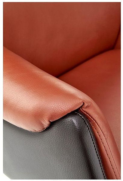 HALMAR Calvano office chair, brown/black.