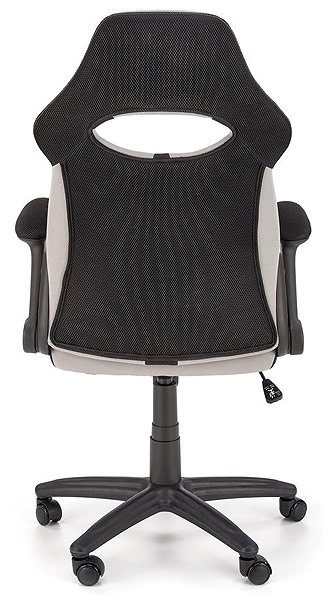 Halmar Bloom office chair, grey/black.
