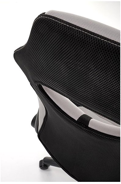 Halmar Bloom office chair, grey/black.