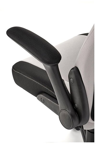 Halmar Bloom office chair, grey/black.