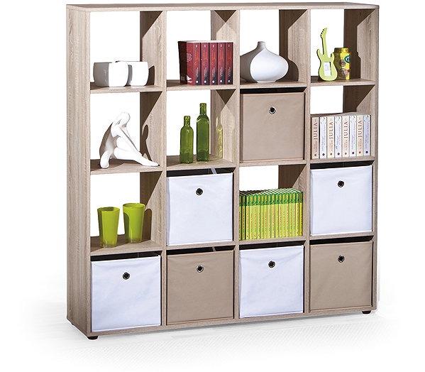 Shelving Unit HALMAR Luini 16 oak sonoma ...