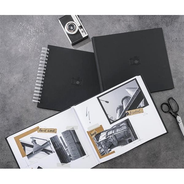 Photo Album HAMA SINGS classic, 28 x 24 cm, 50 pages, black ...