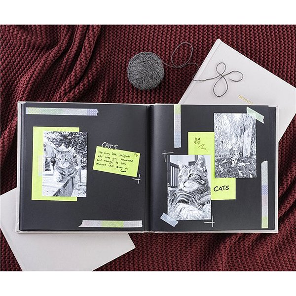 Photo Album HAMA MEMORIES classic 30 x 30 cm, 50 pages, grey ...