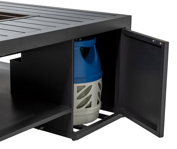 Garden Table COSI- Cosiflow Square Gas Fire Pit Table Features/technology