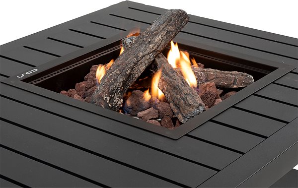 Garden Table COSI- Cosiflow Straight Gas Fire Pit Table Features/technology