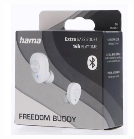 Hama Freedom Buddy Kabellose Kopfhörer Weiß .