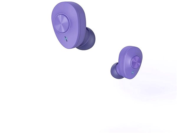 Hama Freedom Buddy wireless headphones purple .
