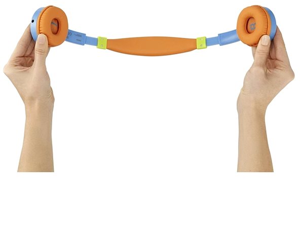 Kopfhörer Hama BeeSafe blau/orange ...