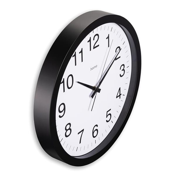 Wall Clock Hama Aruba diameter 40 cm, quiet operation ...