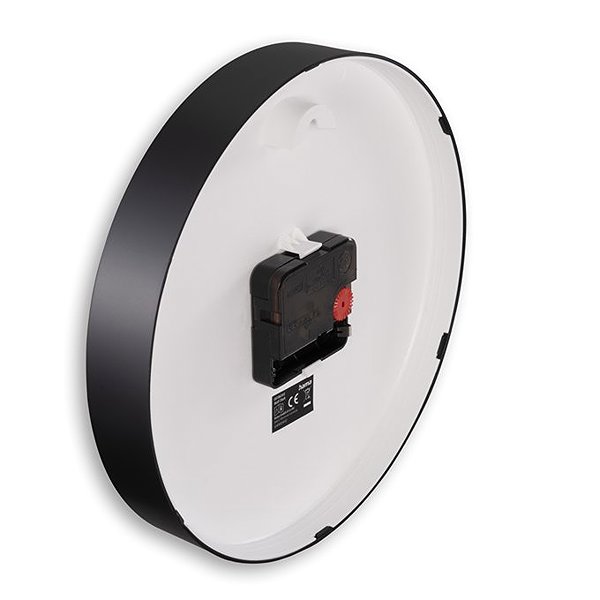 Wall Clock Hama Salina white/black ...