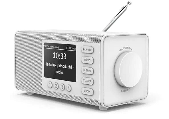 Radio Hama DR1000, FM/DAB/DAB+, weiß ...