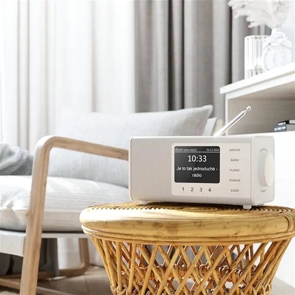Radio Hama DR1000, FM/DAB/DAB+, weiß ...
