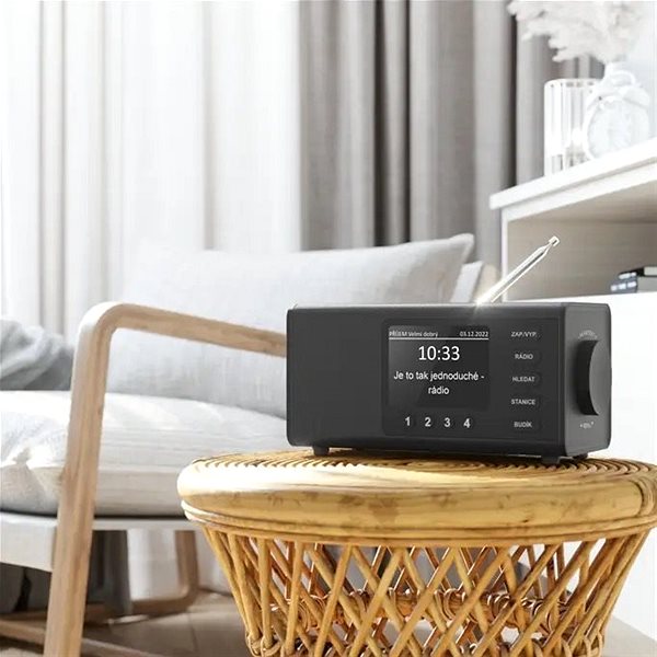 Radio Hama DR1000, FM/DAB/DAB+, schwarz ...