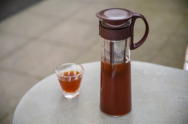 Filterkaffeemaschine Hario Mizudashi Coffee Pot - 1000 ml - braun ...