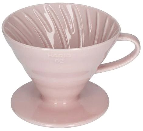 Filterkaffeemaschine Hario Dripper V60-02 aus Keramik - rosa ...