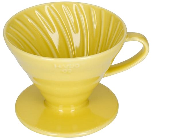 Filterkaffeemaschine Hario Dripper V60-02 - Keramik - gelb ...