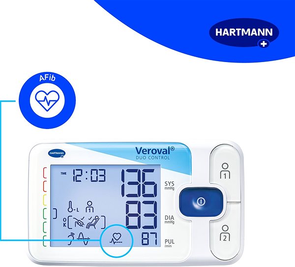 Vérnyomásmérő Hartmann Veroval® Duo Control ajándékcsomag Tartozékok
