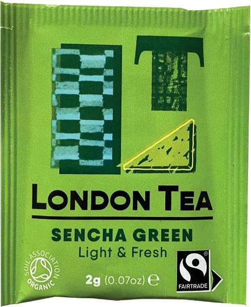 Čaj Hampstead Tea Fairtrade zelený čaj Sencha 20 ks ...