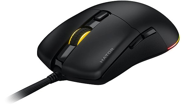 Gaming Mouse HATOR Pulsar 3 wire, black ...