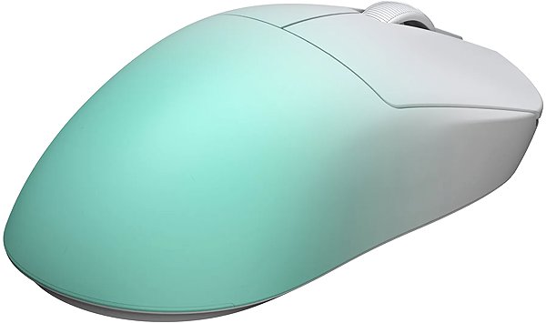 Gaming Mouse HATOR Quasar 3 ULTIMA 8K wireless, white-mint gradient ...