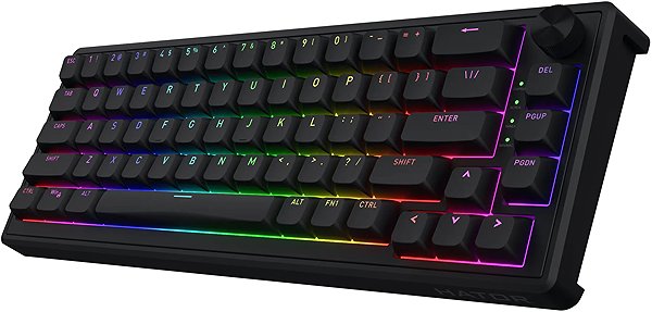 Gaming Keyboard Hator Skyfall 65, black - US ...