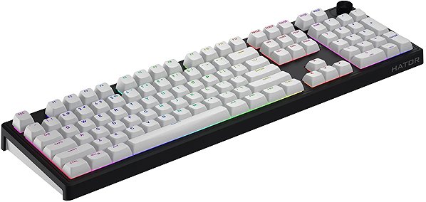 Gaming Keyboard Hator Skyfall 100 wireless, white and black - US ...
