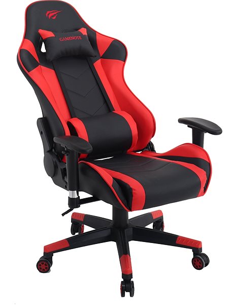 Gaming Chair Havit Gamenote GC932, Black-blue Lateral view