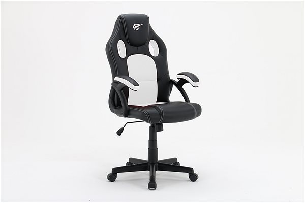 Gaming Chair Havit Gamenote GC939, Black and White Lateral view
