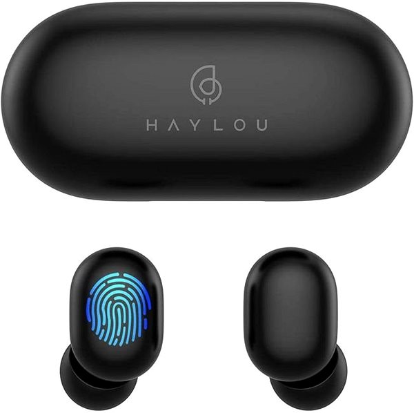 Wireless Headphones Haylou GT1 TWS Black Screen