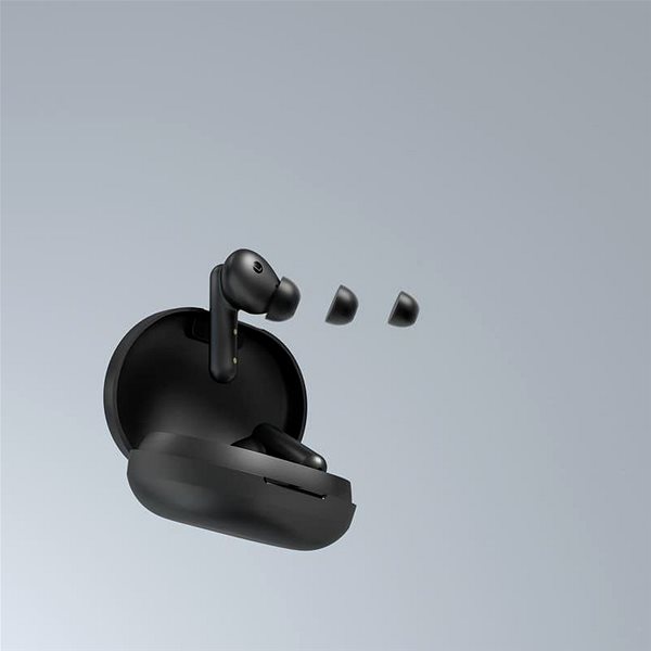 Wireless Headphones Haylou GT7 TWS Black Lateral view