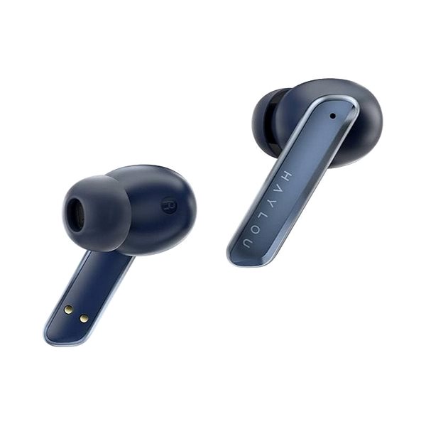 Wireless Headphones Haylou W1 TWS Dark Blue Lateral view