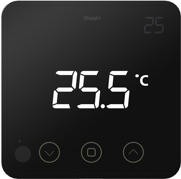 Thermostat HEATIT Z-Temp2 - Schwarz (RAL 9011) ...