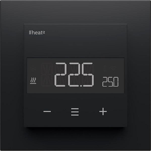 Thermostat HEATIT Z-TRM6 - Schwarz matt ...