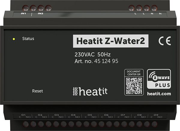 Switch HEATIT Z-Water 2, ovládanie vodného podlahového ohrievača 9 okruhov ...