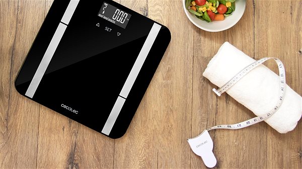 Bathroom Scale CECOTEC 4089 Surface Precision 9450 Personal Scale ...