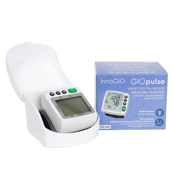 Pressure Monitor innoGIO GIOpulse GIO-660 Wrist Pressure Gauge ...
